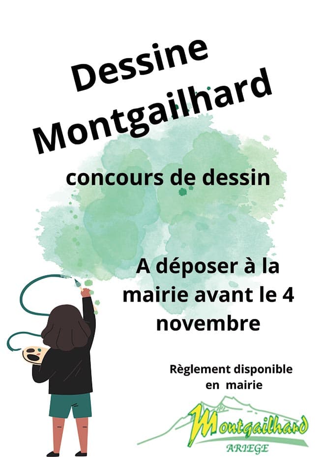 Concours de dessin « dessine Montgailhard »