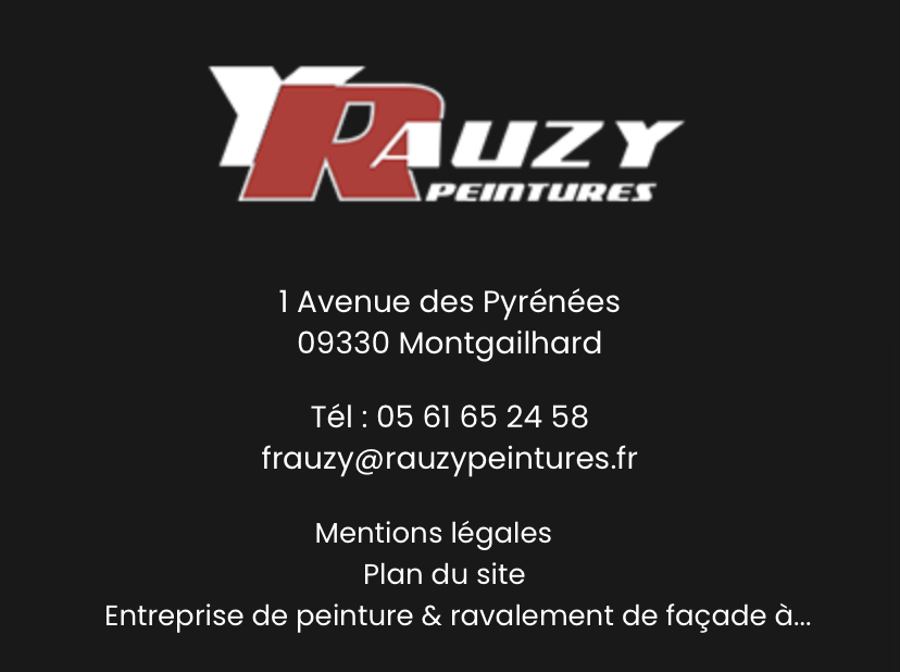 RAUZY Peintures SARL